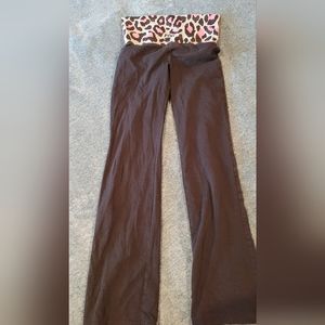Victoria's Secret PINK foldover yoga pants